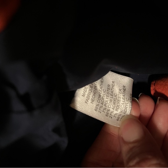 Miss Albright Red and Brown Faux Fur Shoulder Bag - Picture 10 of 10